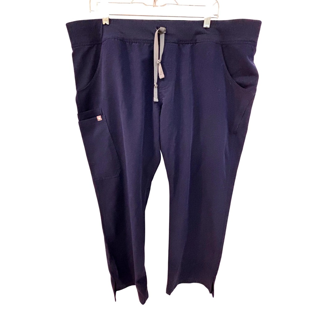 FIGS Technical Collection‎ Scrubs Pants Women's XXL/P Navy Blue